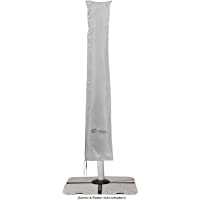 Schneider 81340 - Funda protectora para parasoles con soporte lateral- gris plateado- hasta 400 cm Ø y 300x300 cm